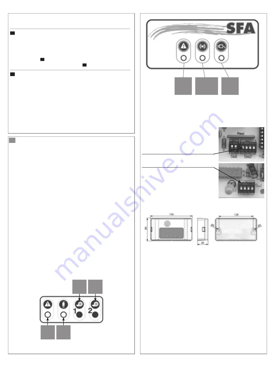 SFA SANICUBIC 2 PRO Installation Instructions Manual Download Page 20