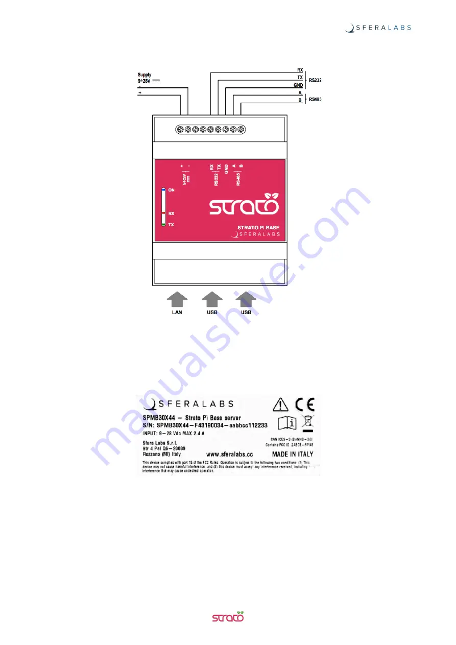 Sferalabs Strato Bi Base SPMB30X41 Скачать руководство пользователя страница 10