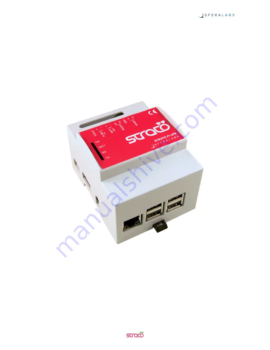 Sferalabs Strato Pi UPS User Manual Download Page 8