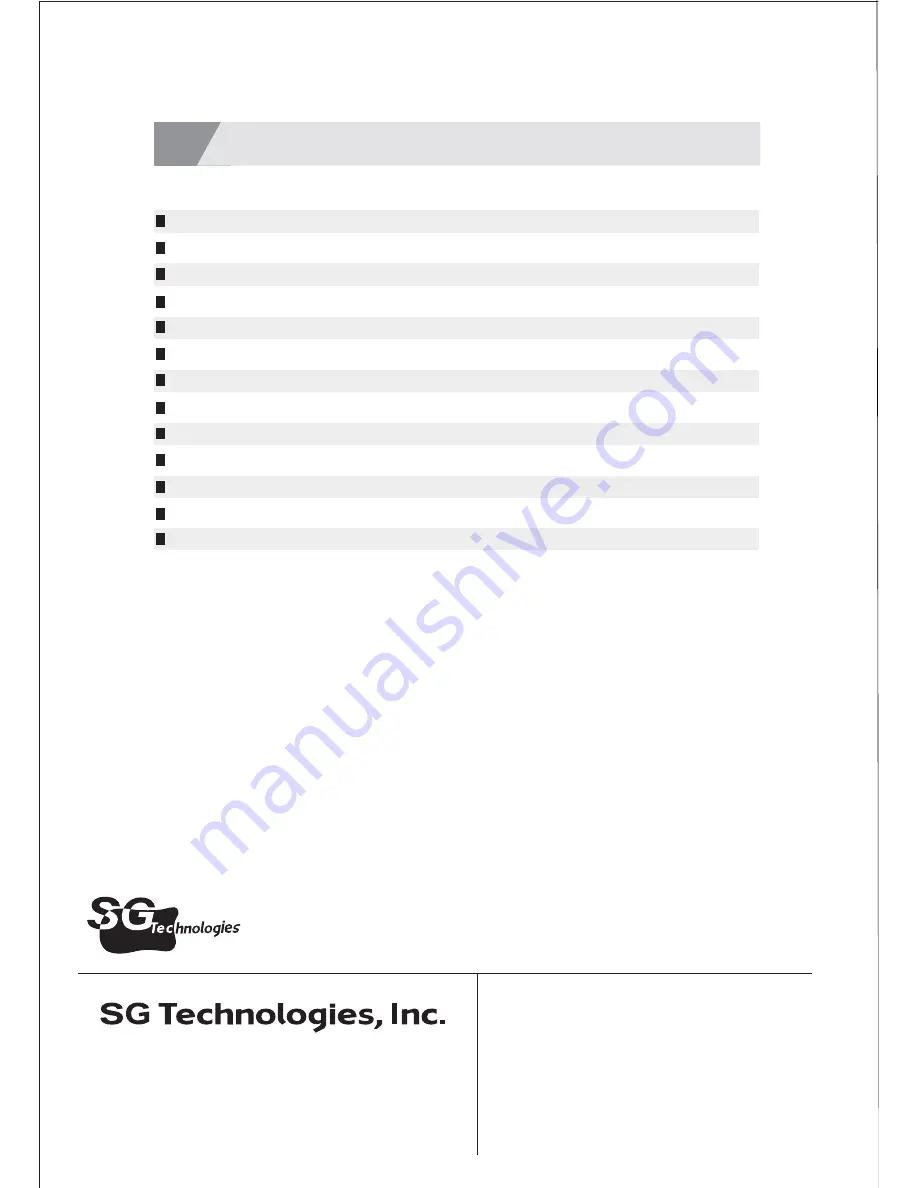 SG Technologies SGT-3DPEG Скачать руководство пользователя страница 12