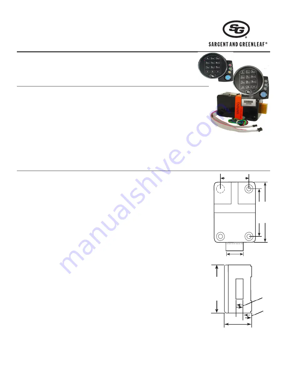 SG 6128 A Series Installation Instructions Download Page 1