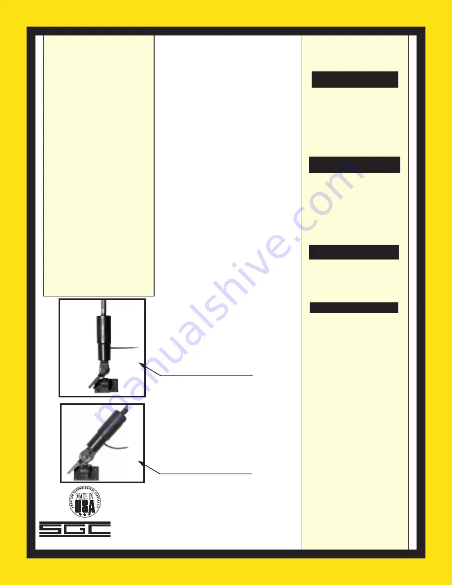 SGC Smartuner SG-230 Installation And Operation Manual Download Page 86