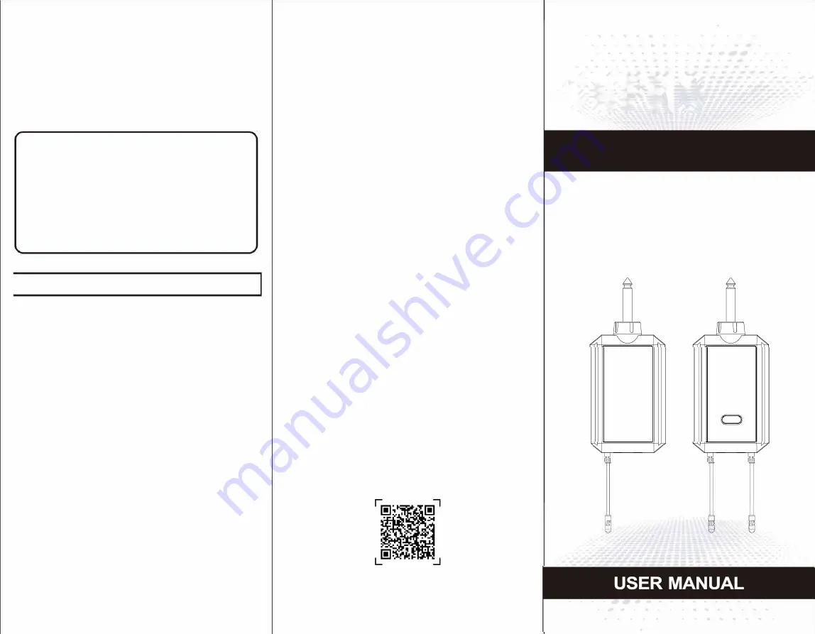 SGPRO SG-13 User Manual Download Page 1