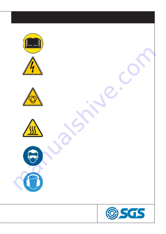 SGS SC6C Owner'S Manual Download Page 3