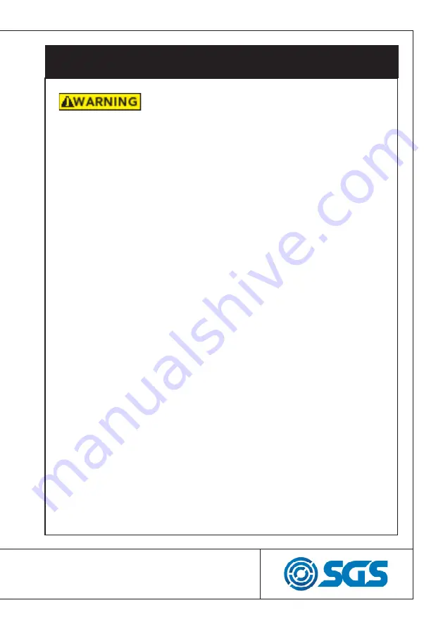 SGS TJH10 Owner'S Manual Download Page 3