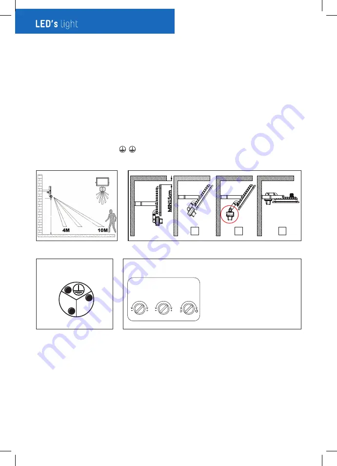 shada LED's light 30071 Series Installation And Operating Manual Download Page 9