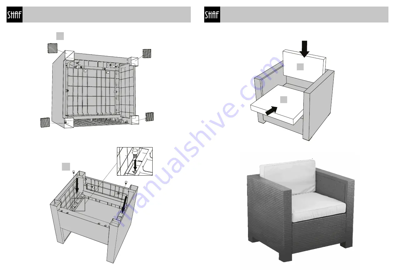 Shaf DIVA STORAGE SET 8410474552981 Manual Download Page 7