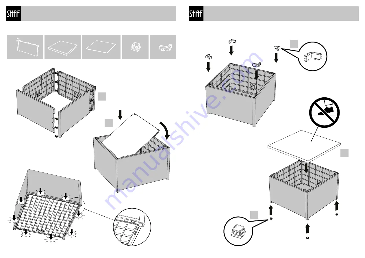 Shaf DIVA STORAGE SET 8410474552981 Скачать руководство пользователя страница 13