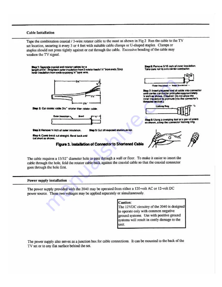 Shakespeare Electronic SEAWATCH 2040 Owner'S Manual Download Page 5