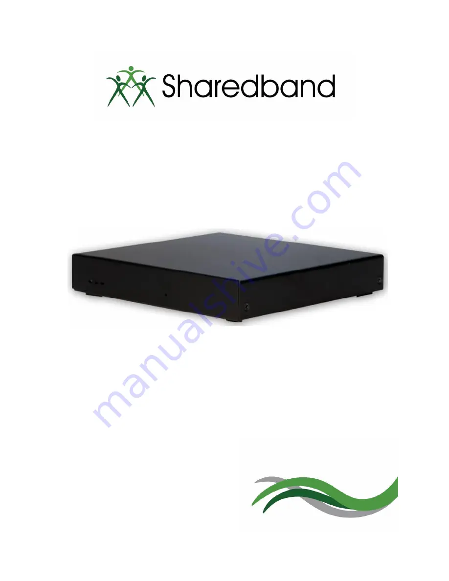 Sharedband Power Router 1 Скачать руководство пользователя страница 1