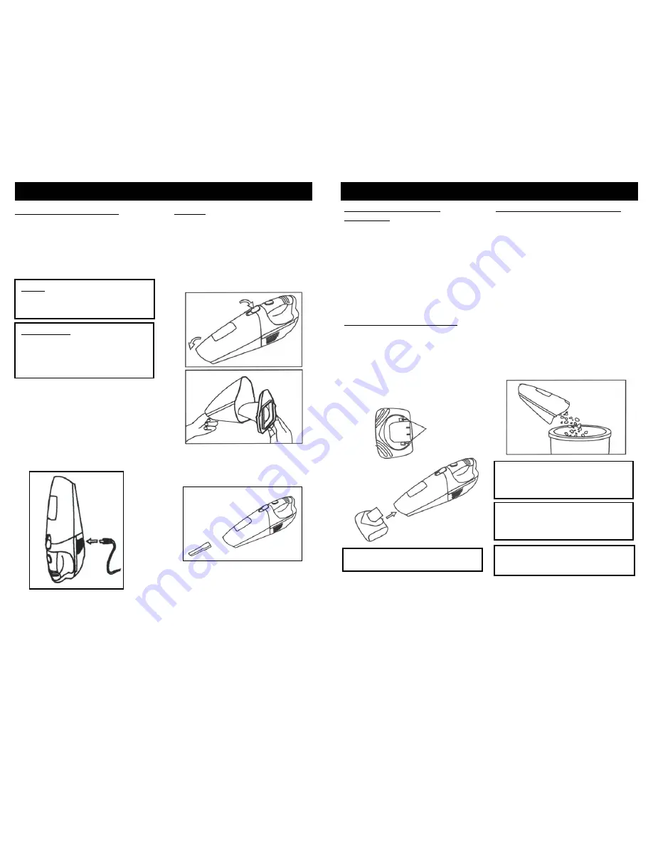 Shark CORDLESS Shark SV70Z Instruction Manual Download Page 7