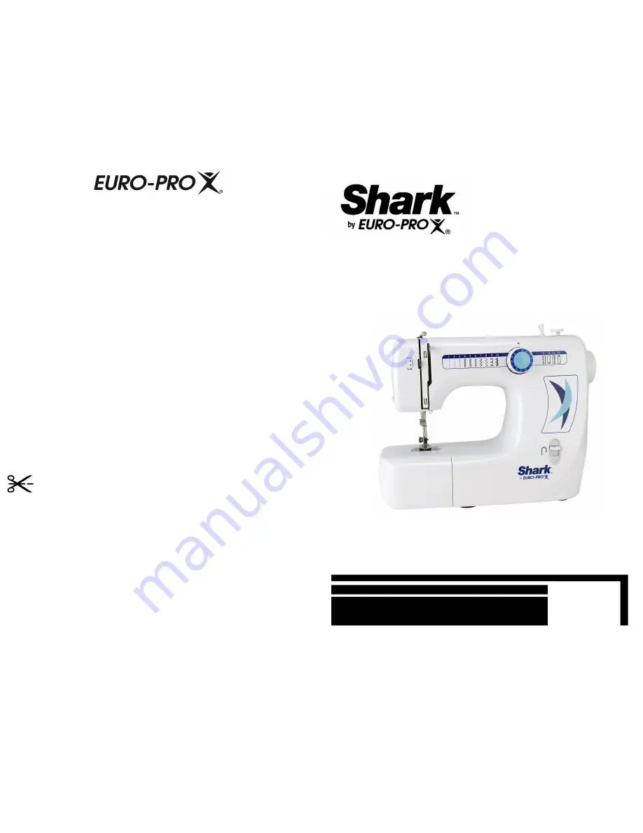 Shark 412N Instruction Manual Download Page 1