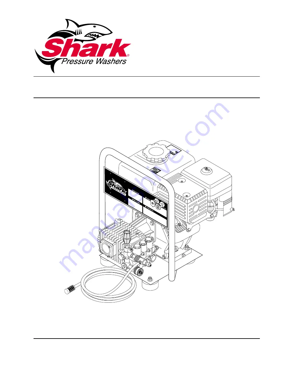 Shark CD-3022 Operating Instructions And Parts Manual Download Page 1