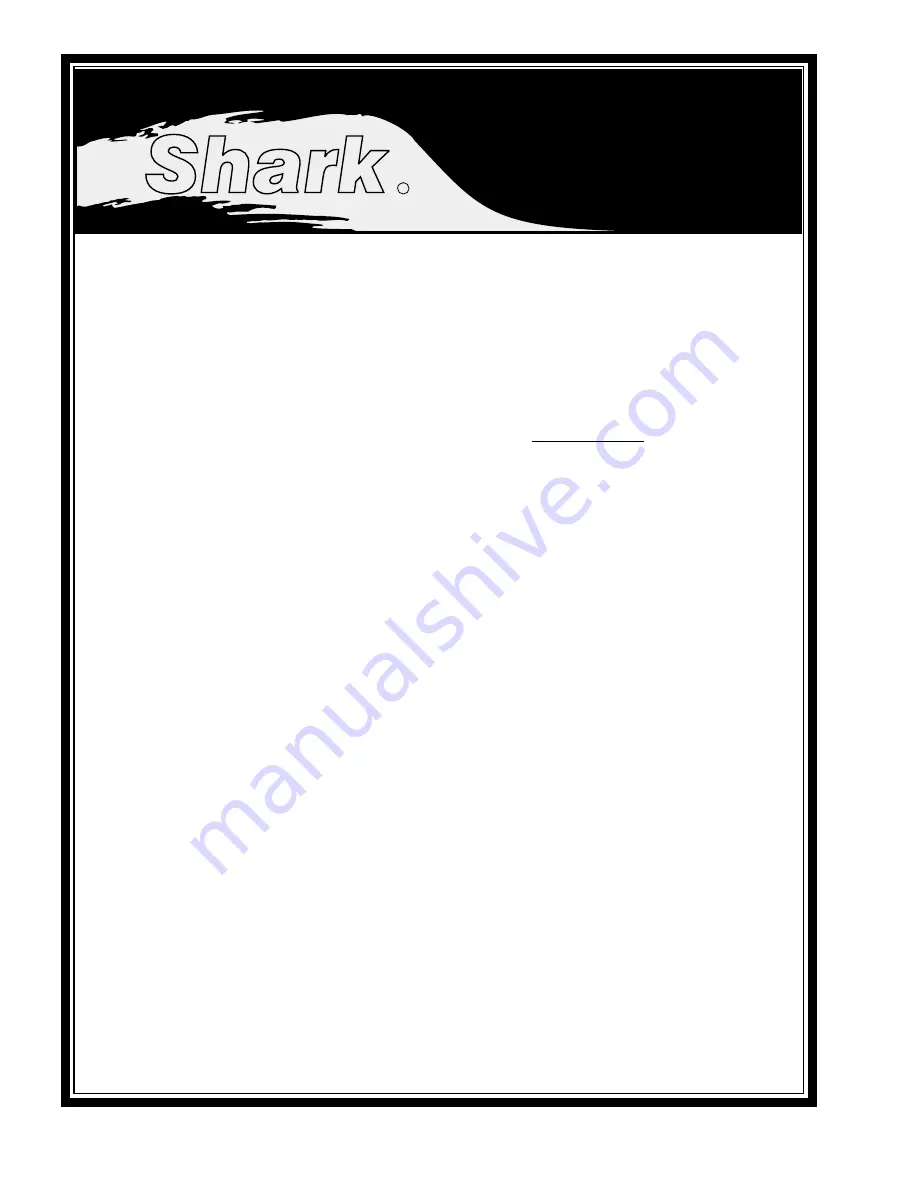 Shark DH3030HGB Operating Instructions And Parts Manual Download Page 28