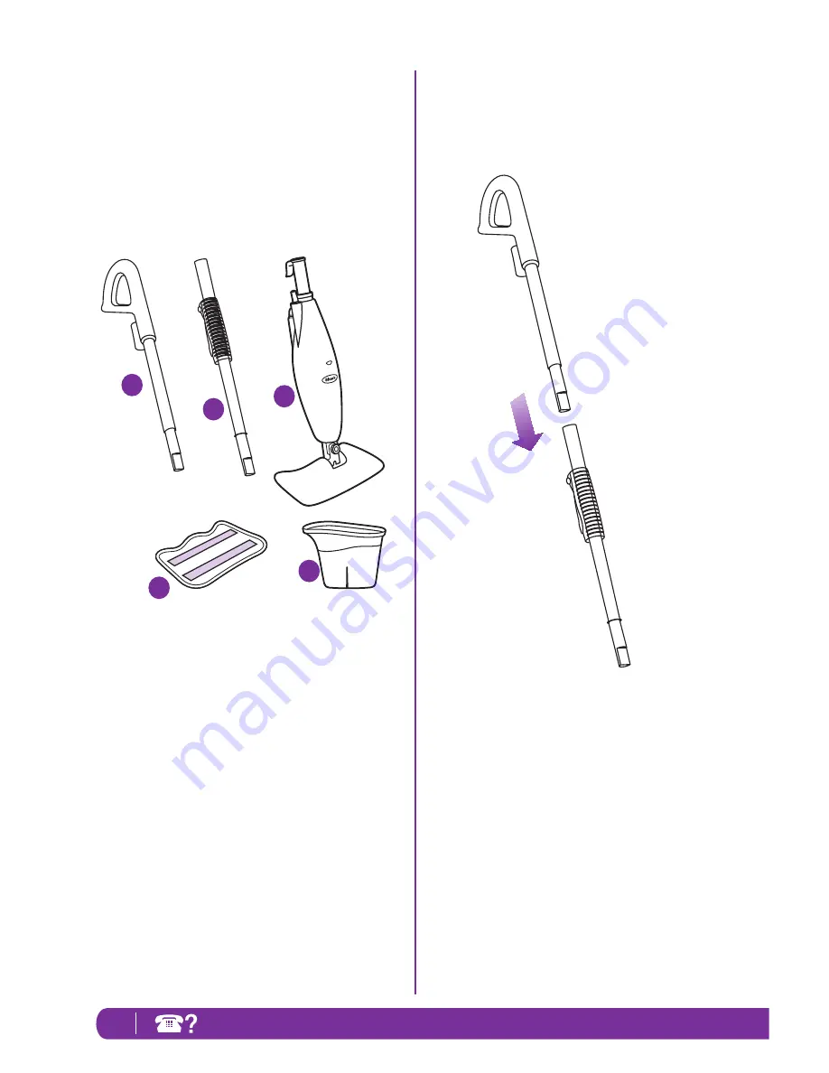 Shark LIGHT & EASY S3251 Owner'S Manual Download Page 8