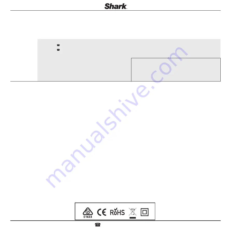 Shark ROTATOR NV650NZ Series Manual Download Page 2