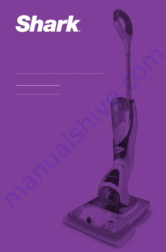 Shark SONIC DUO KD450UK Owner'S Manual Download Page 1