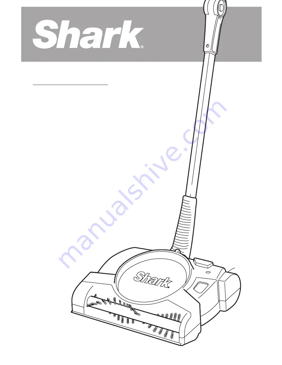 Shark V2930 Owner'S Manual Download Page 1