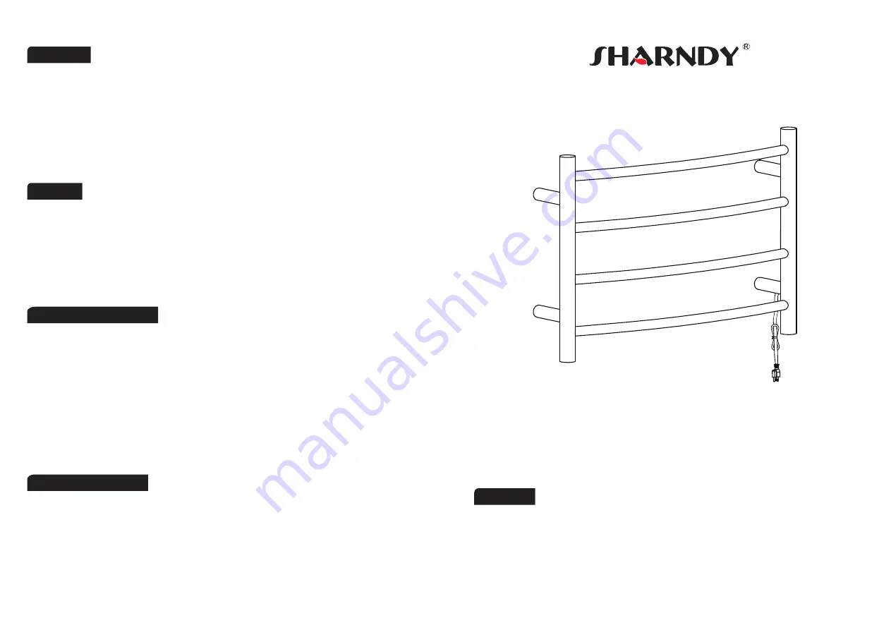 Sharndy ETW29 Installation Manual Download Page 1