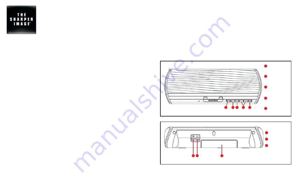 Sharper Image Stream ESI-P410 Instruction Manual And  Warranty Information Download Page 2