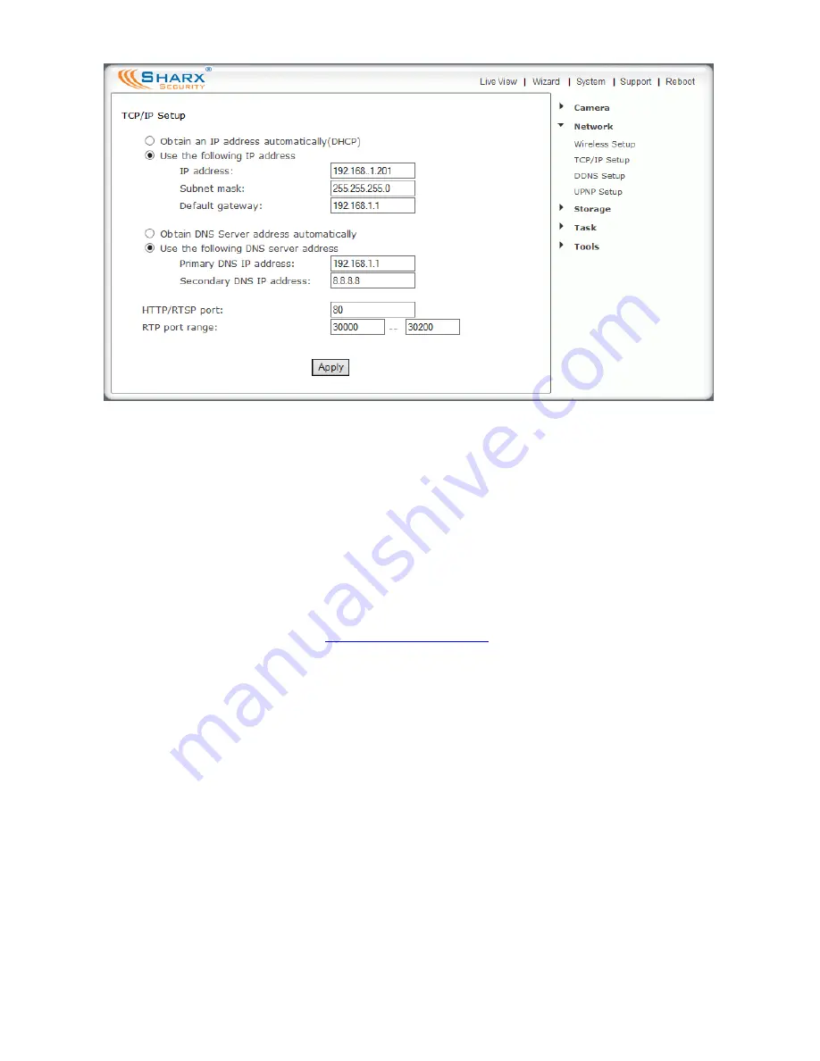 SHARX SECURITY SCNC3904 Скачать руководство пользователя страница 28