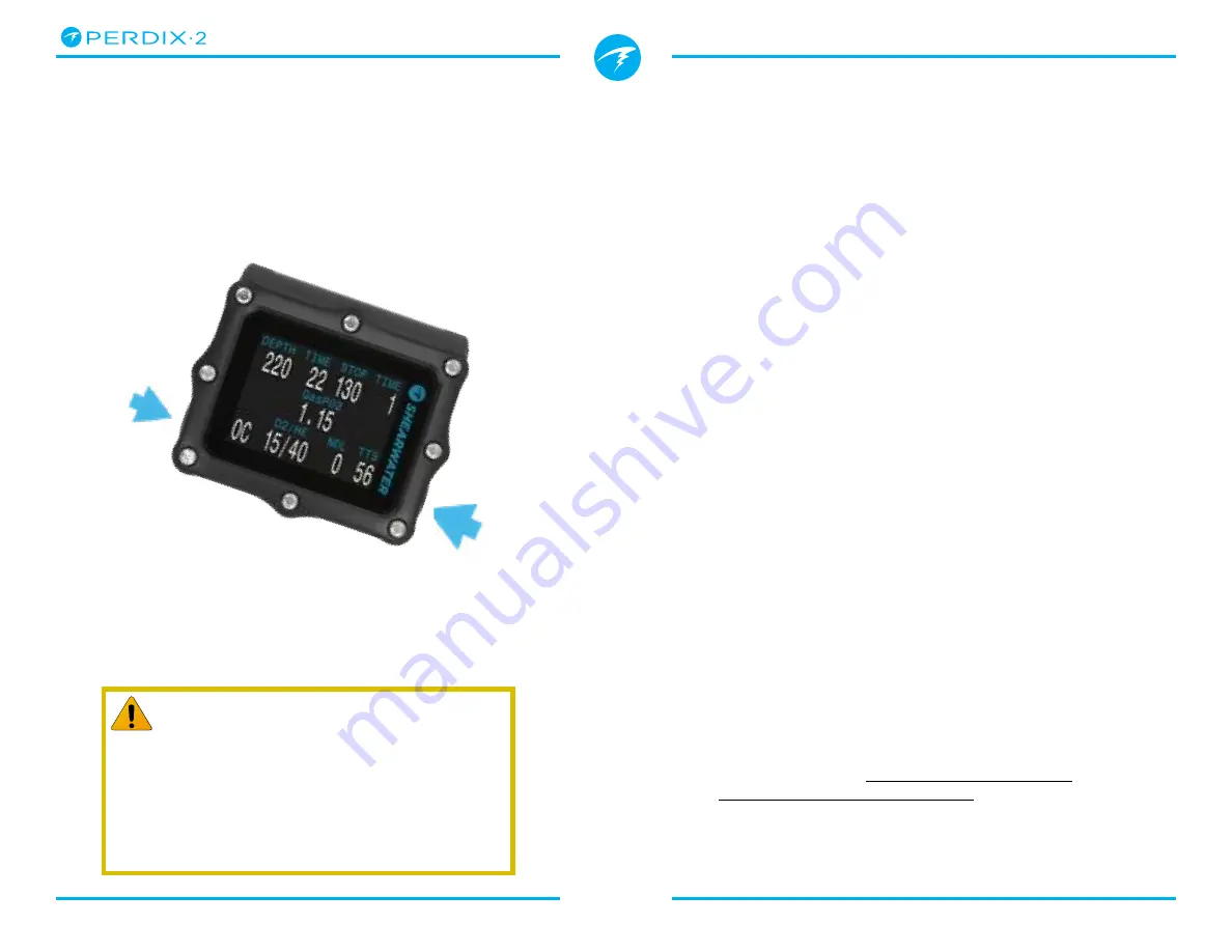 Shearwater Perdix 2 Operating Instructions Manual Download Page 6