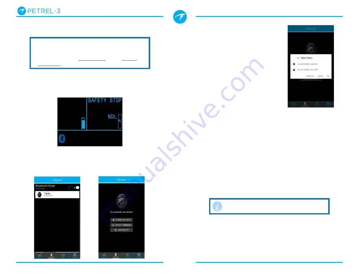 Shearwater Petrel 3 Operating Instructions Manual Download Page 64