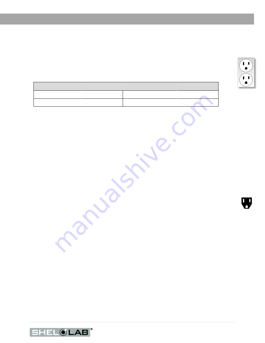 Shel lab SMI11 Installation And Operation Manual Download Page 11