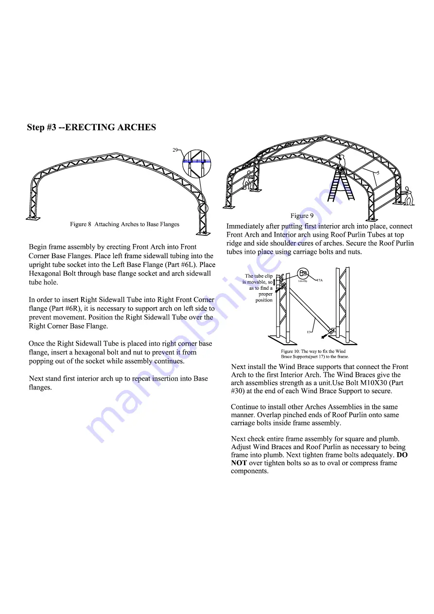 SHELTER GS4070 Assembly Manual Download Page 9