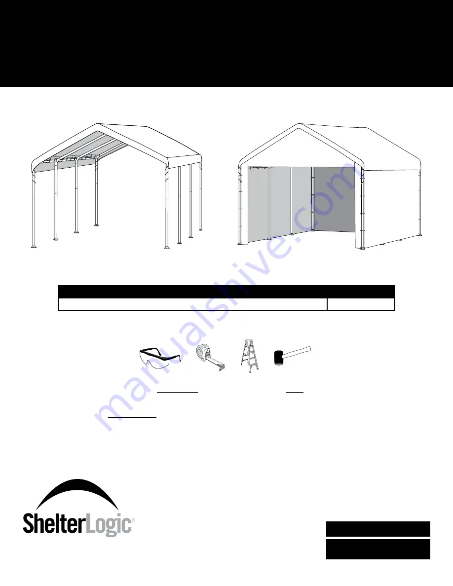 ShelterLogic 23572 Скачать руководство пользователя страница 1