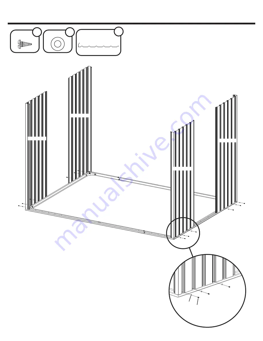 ShelterLogic GPCRT86G Owner'S Manual & Assembly Manual Download Page 13