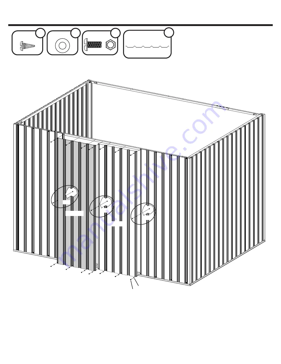 ShelterLogic GPCRT86G Owner'S Manual & Assembly Manual Download Page 17