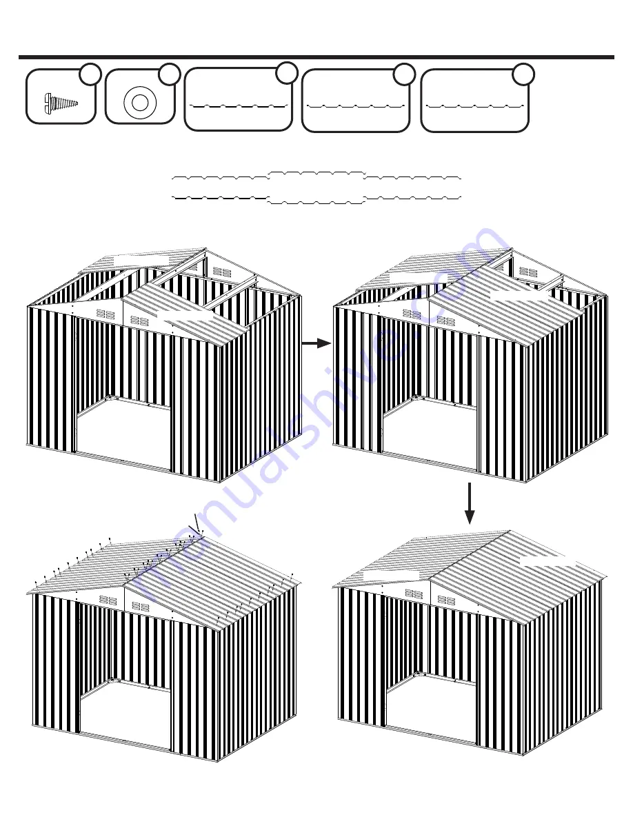 ShelterLogic GPCRT86G Owner'S Manual & Assembly Manual Download Page 24