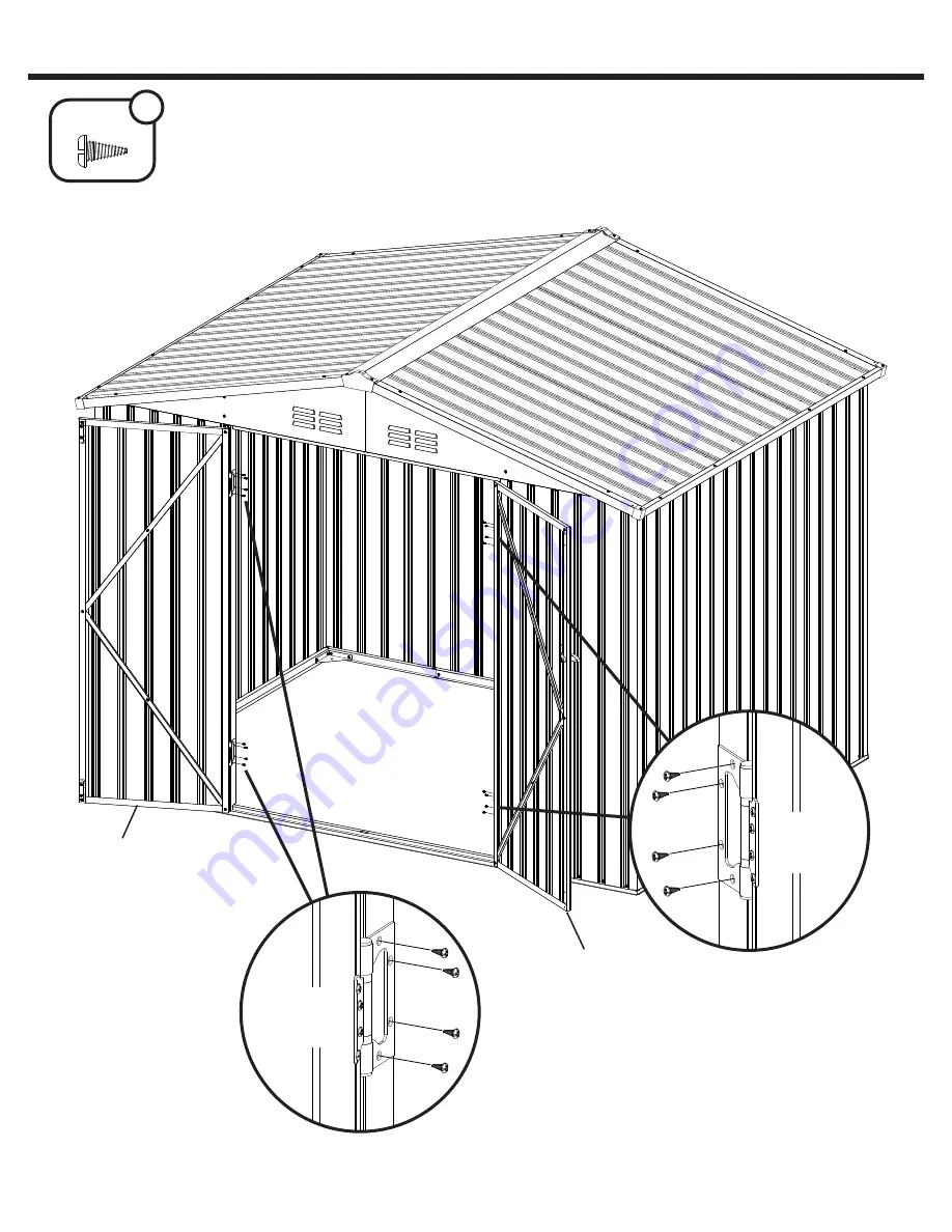 ShelterLogic GPCRT86G Owner'S Manual & Assembly Manual Download Page 30