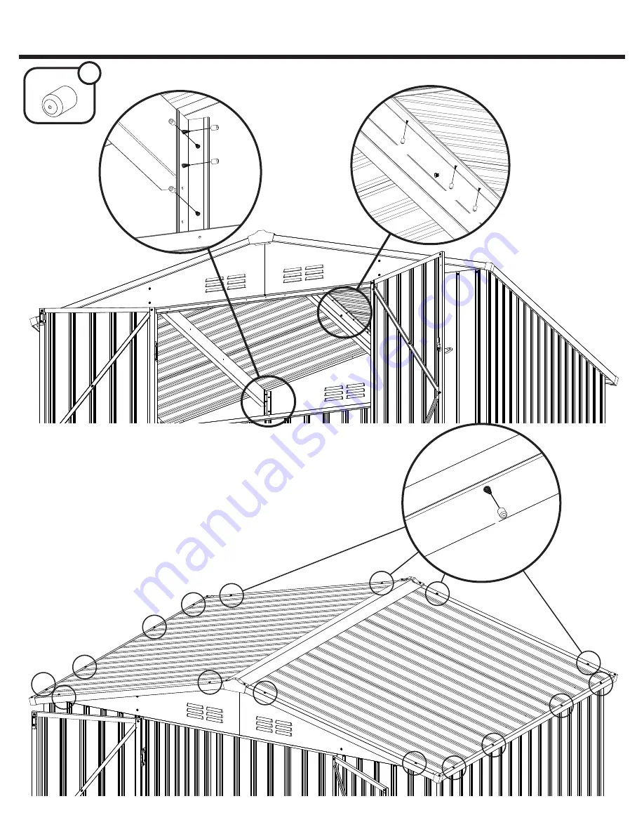 ShelterLogic GPCRT86G Owner'S Manual & Assembly Manual Download Page 31