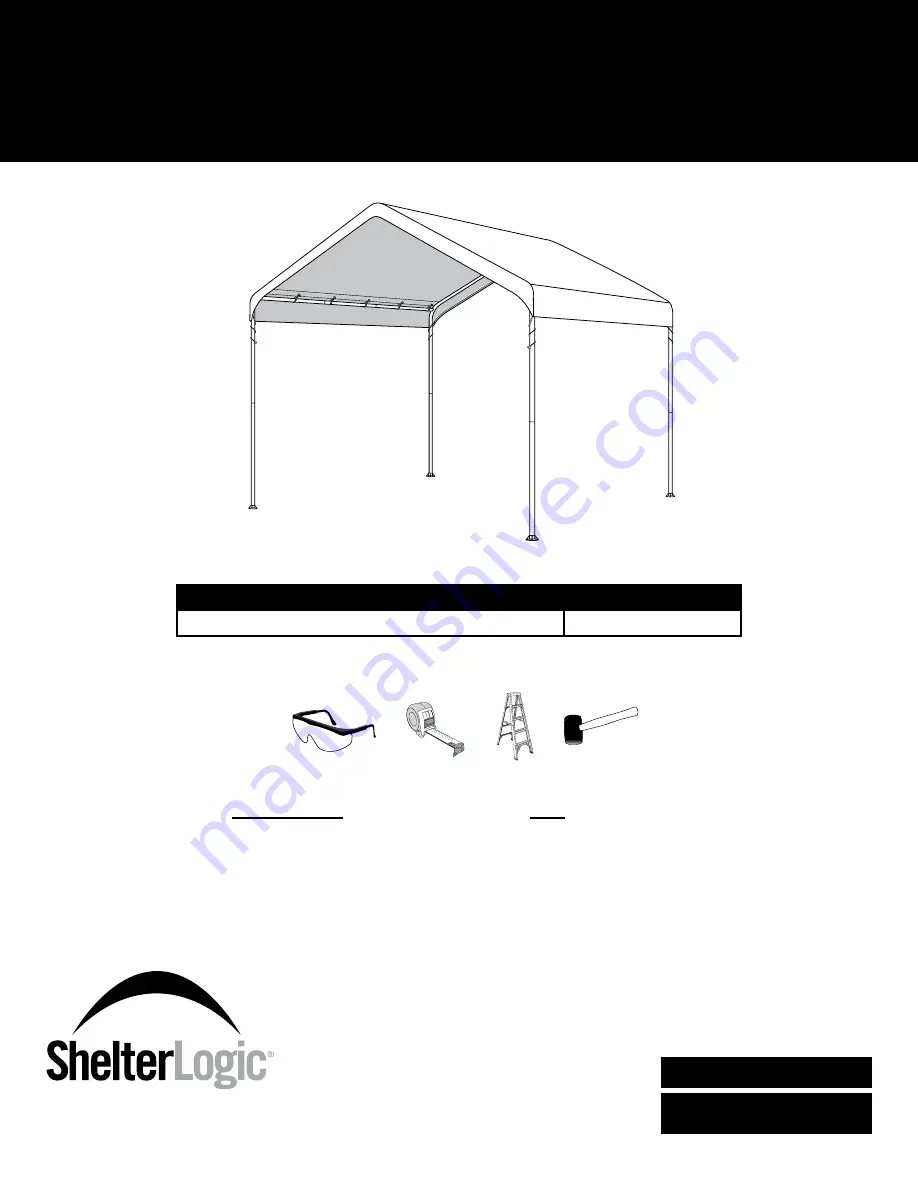 ShelterLogic MaxAP 23521 Скачать руководство пользователя страница 11