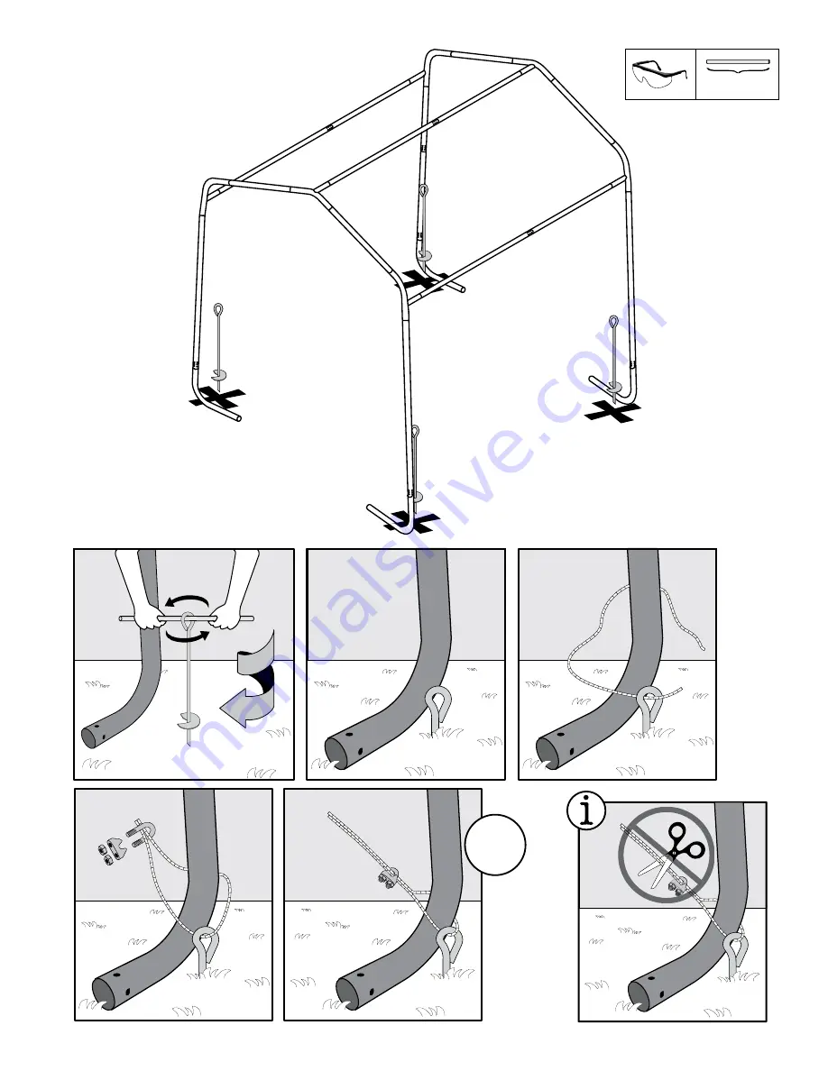 ShelterLogic Shed-in-a-Box 70401 Скачать руководство пользователя страница 7