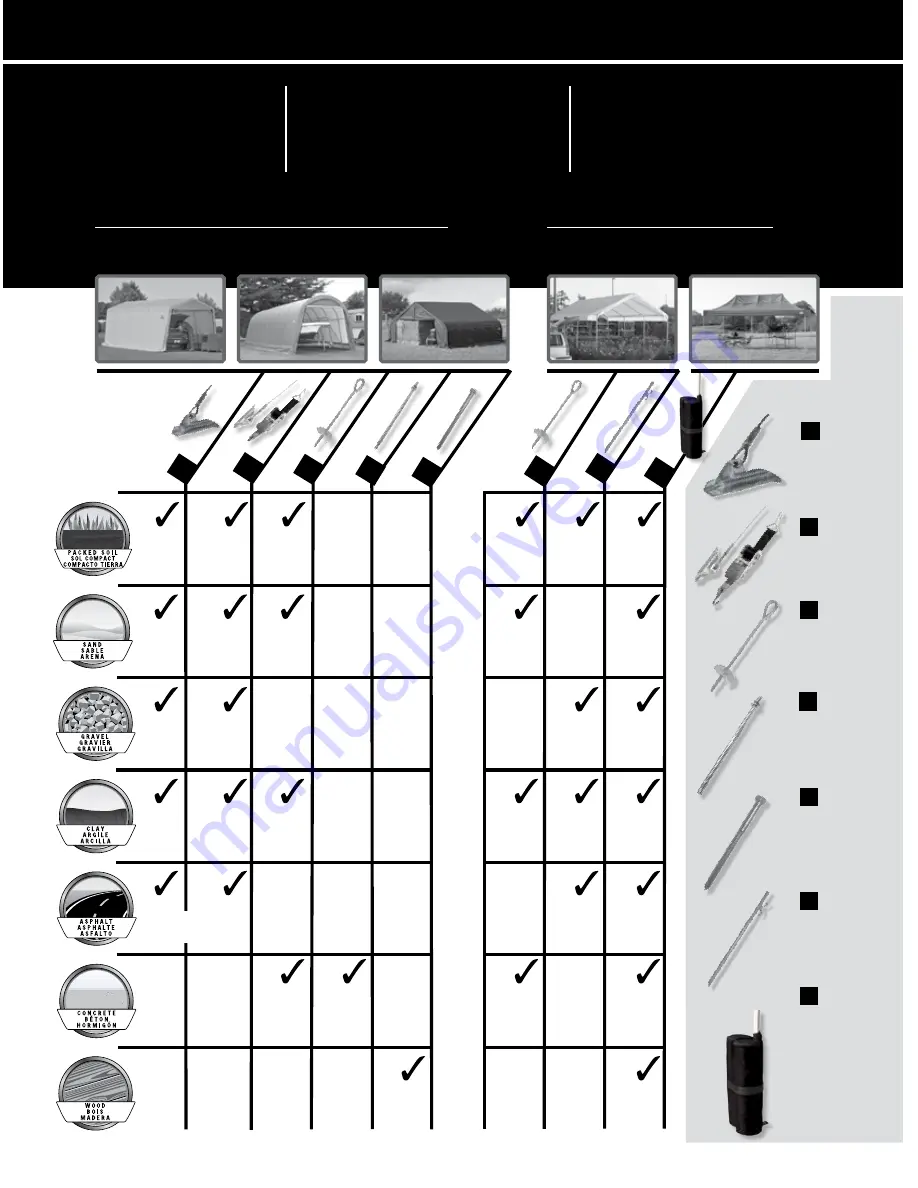 ShelterLogic Shed-in-a-Box 70401 Скачать руководство пользователя страница 8