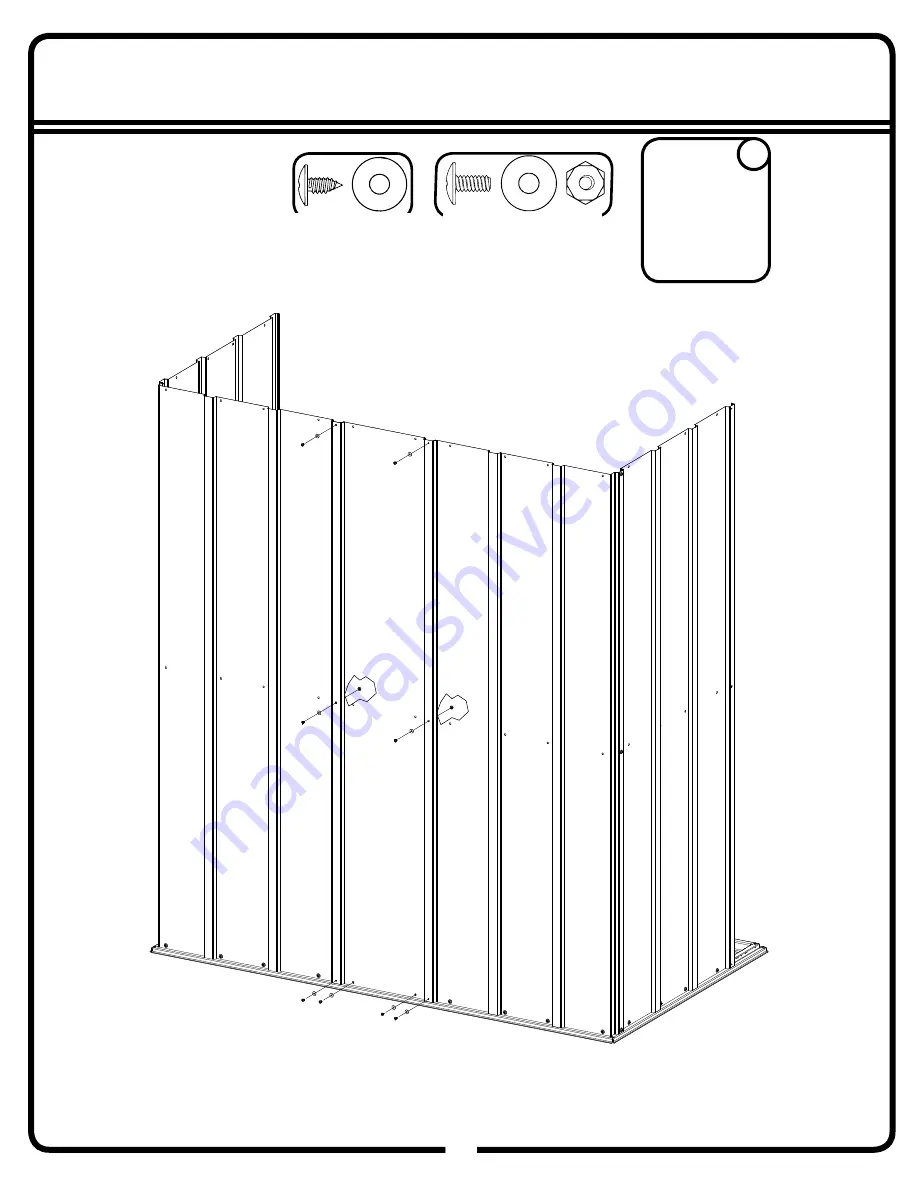 ShelterLogic Spacemaker PS53EU Owner'S Manual And Assembly Manual Download Page 20