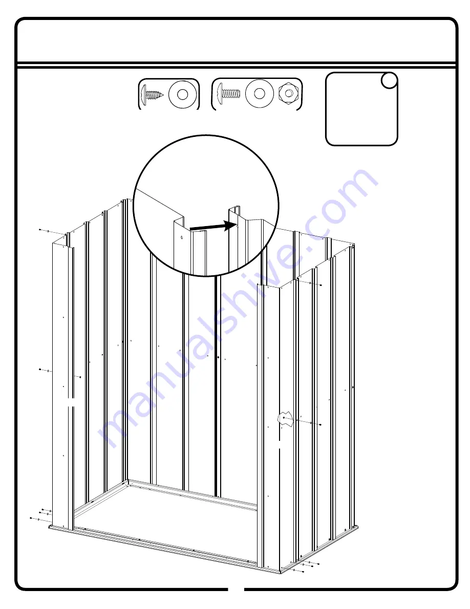 ShelterLogic Spacemaker PS53EU Owner'S Manual And Assembly Manual Download Page 21