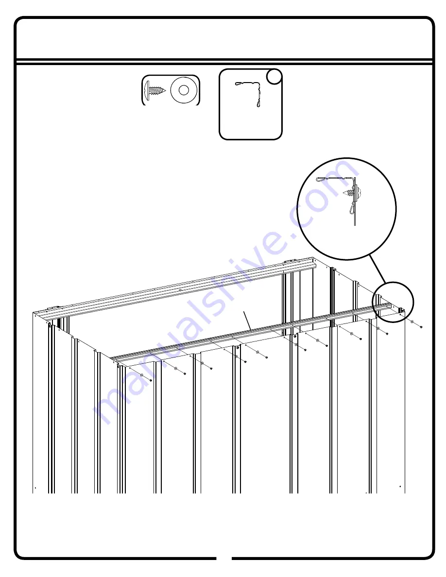 ShelterLogic Spacemaker PS53EU Owner'S Manual And Assembly Manual Download Page 23