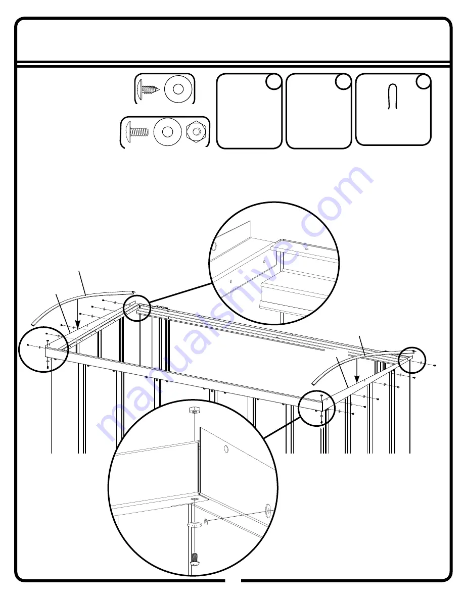 ShelterLogic Spacemaker PS53EU Owner'S Manual And Assembly Manual Download Page 33