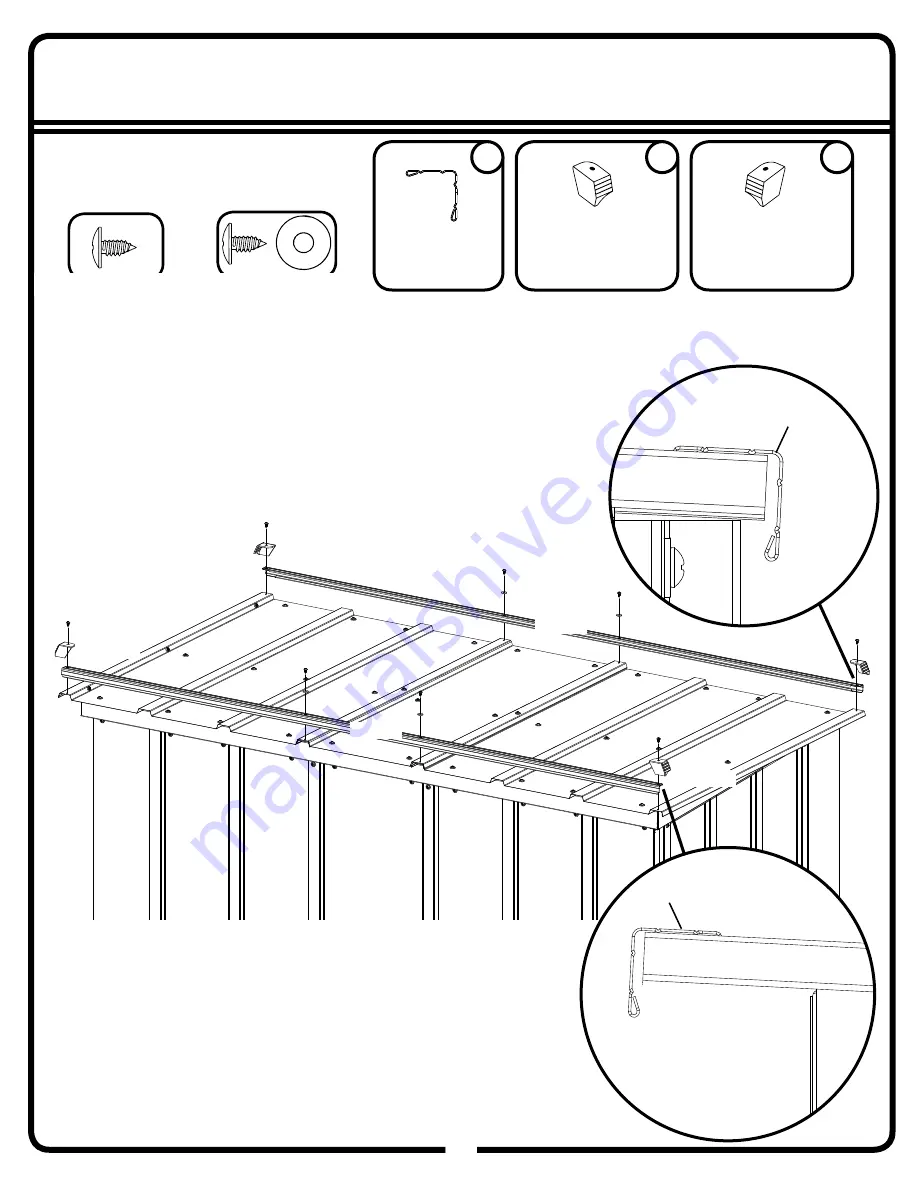 ShelterLogic Spacemaker PS53EU Owner'S Manual And Assembly Manual Download Page 37