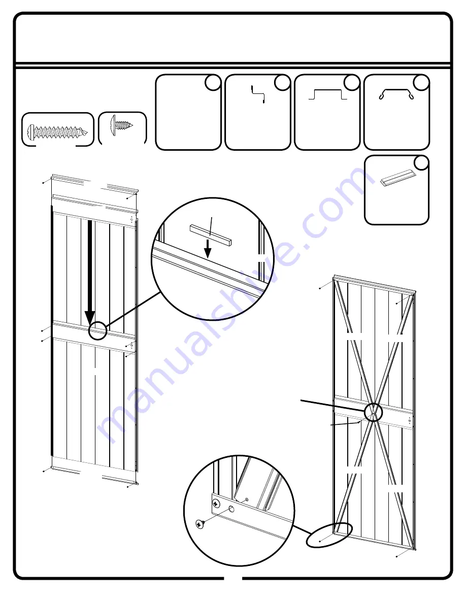 ShelterLogic Spacemaker PS53EU Owner'S Manual And Assembly Manual Download Page 38