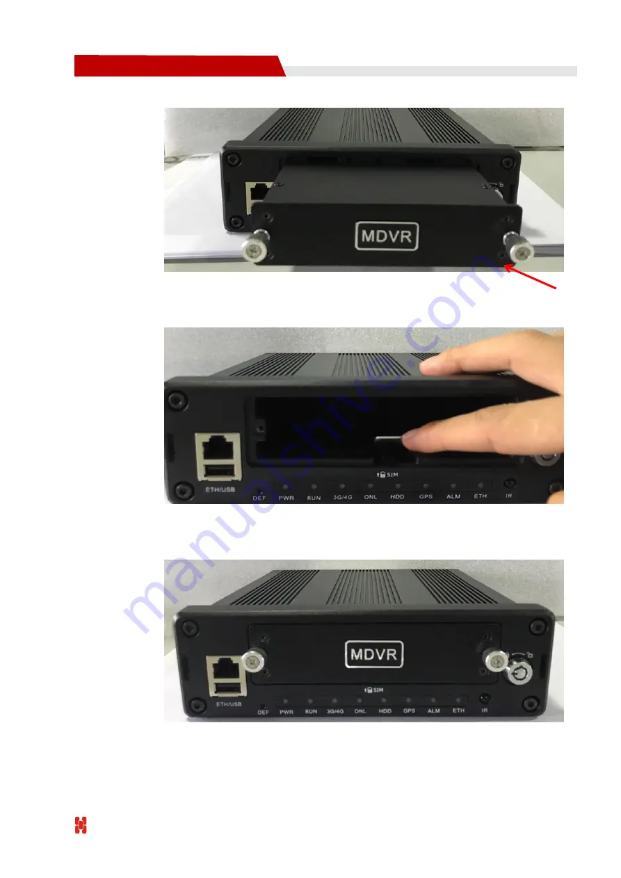 Shenzhen Hongdian Technologies H3526 MDVR User Manual Download Page 18