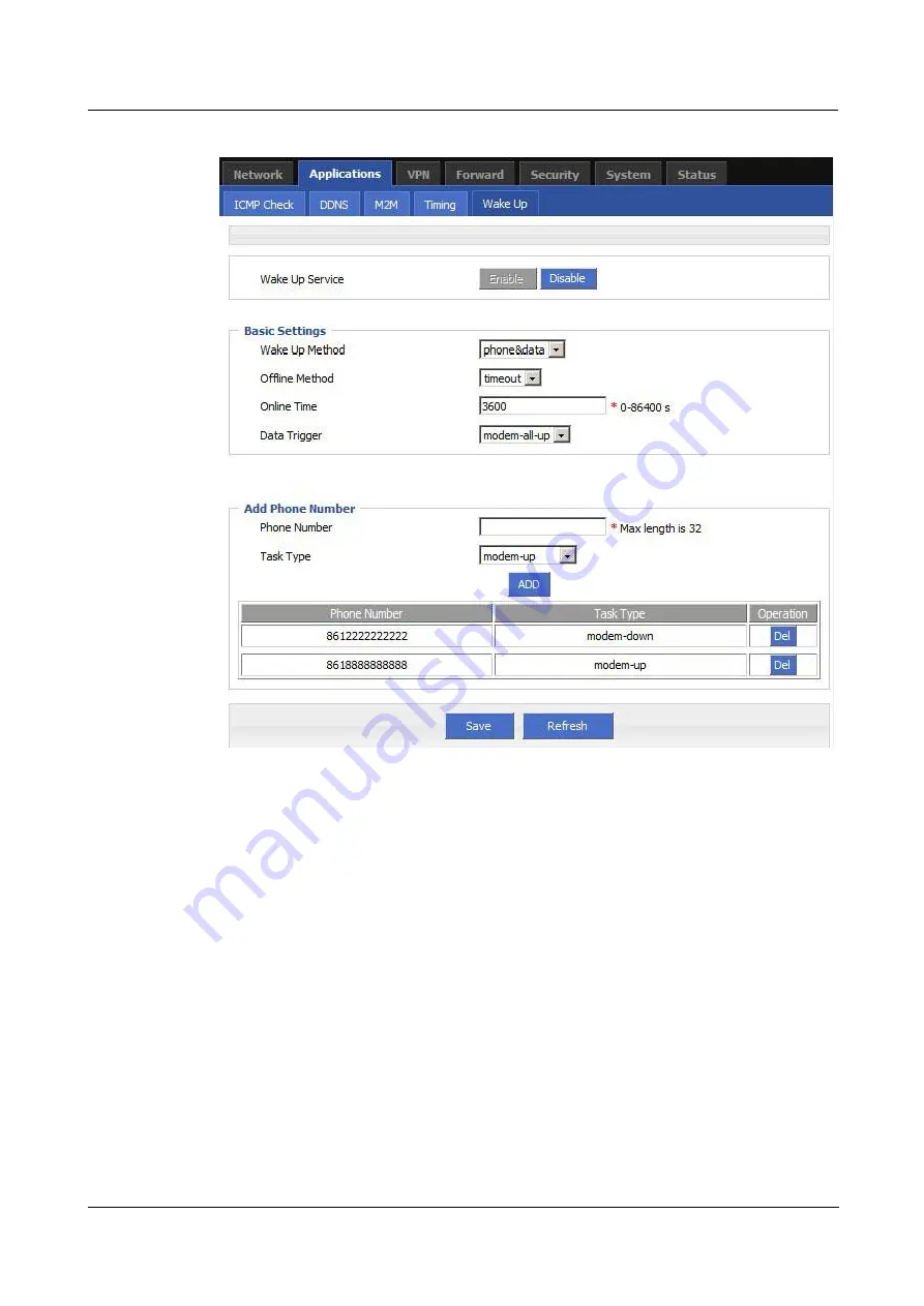 Shenzhen Hongdian Technologies H7920 User Manual Download Page 125