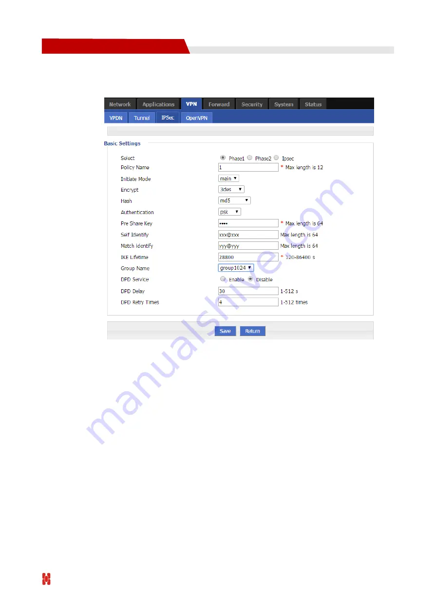 Shenzhen Hongdian Technologies H7960 User Manual Download Page 135