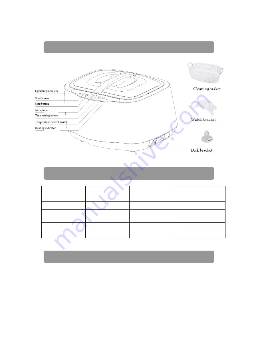 Shenzhen Langee Ultrasonic Electric Appliance UC-6300 Скачать руководство пользователя страница 2