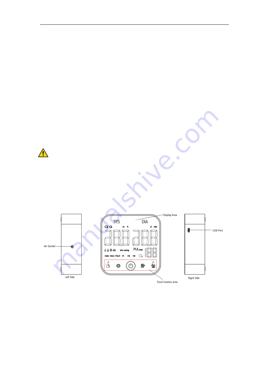 SHENZHEN PUMP MEDICAL SYSTEM BF5010B Instruction Manual Download Page 5