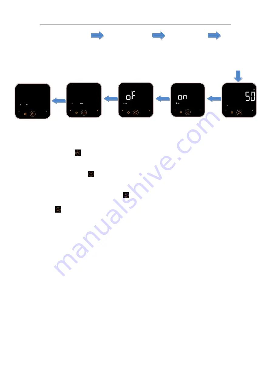 SHENZHEN PUMP MEDICAL SYSTEM BF5010B Instruction Manual Download Page 10